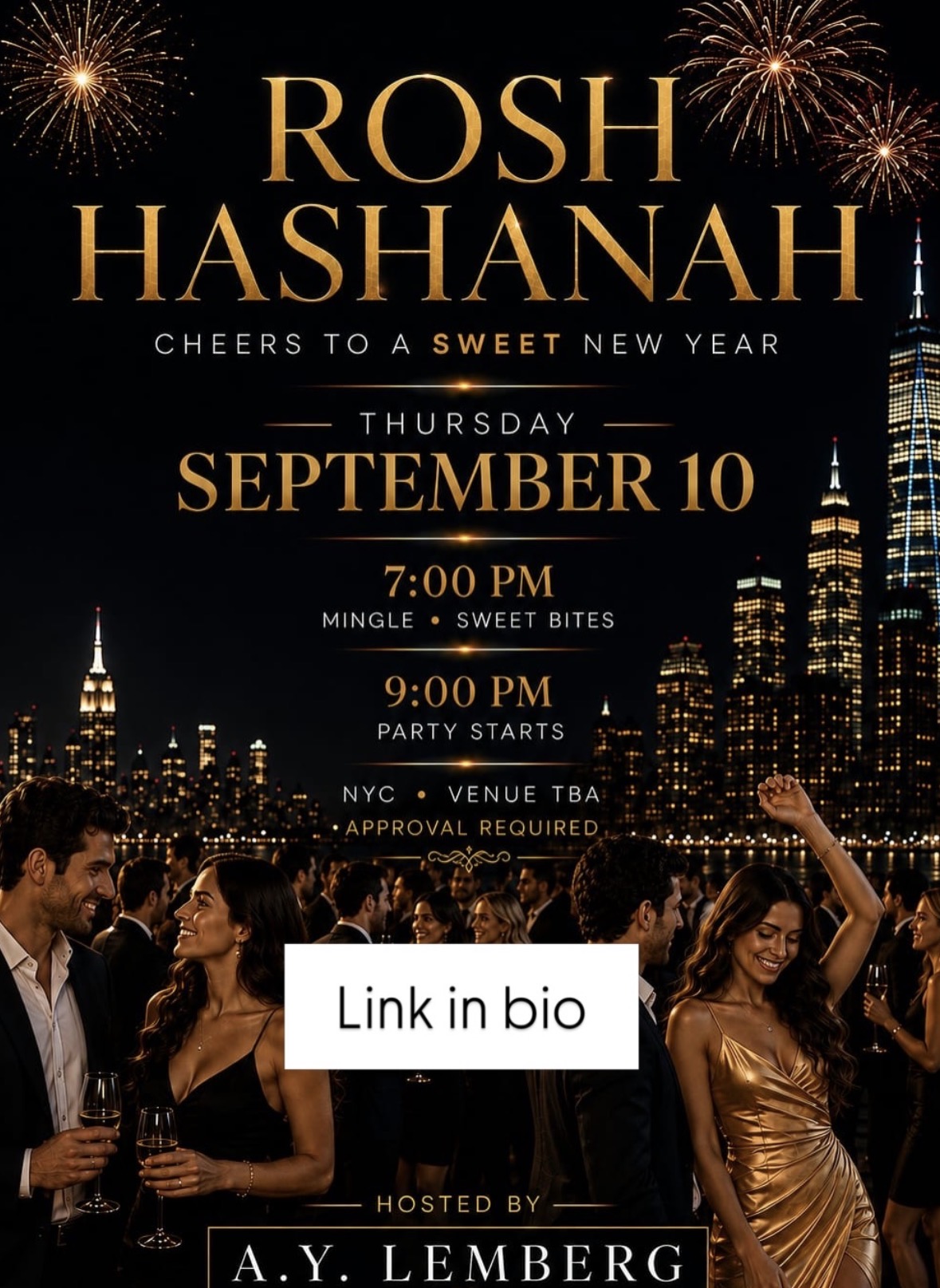 Rosh Hashanah Cheers to a Sweet New Year | Lifestyle | William Lebovics | YESODI