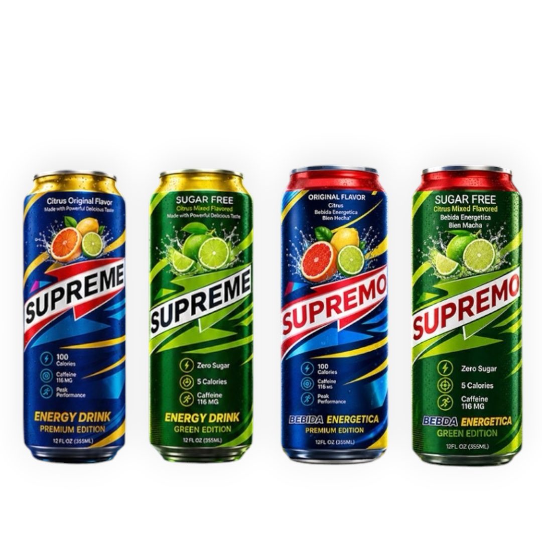Supreme Energy Drink | Energy Beverage | US