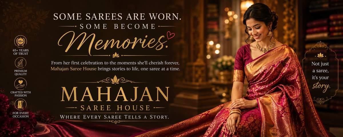 MAHAJAN SAREE HOUSE | Authentic Sarees & Traditional Weaves | Fashion & Jewelry