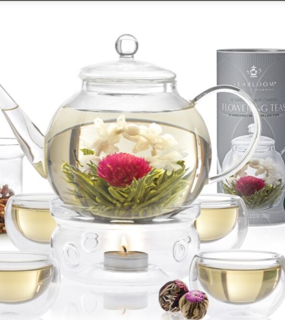 Teabloom’s Signature Celebration Set · With 12 Blooming Teas… | Donald Dias on YESODI
