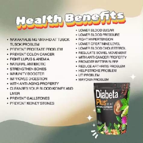 Diabeta plus 18 in 1 herbal coffee mix · Coffee Blend… | Andresito Planilla on YESODI