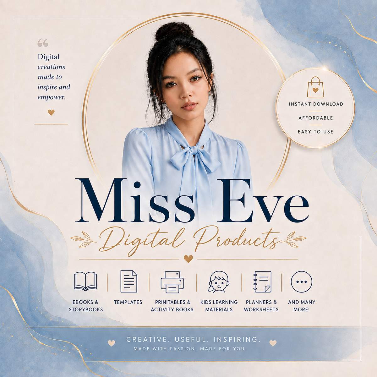 MsEvedigitalcorner | Digital Planners & Printables | Online Store