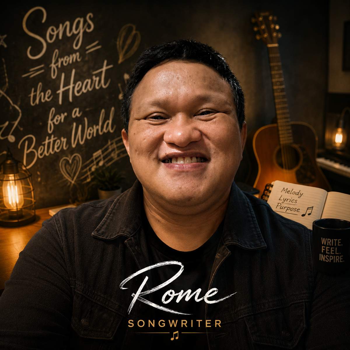 Rome Gomez Escabillas | CTO, Data Scientist, Graphic Designer, Songwriter | Trece Martirez