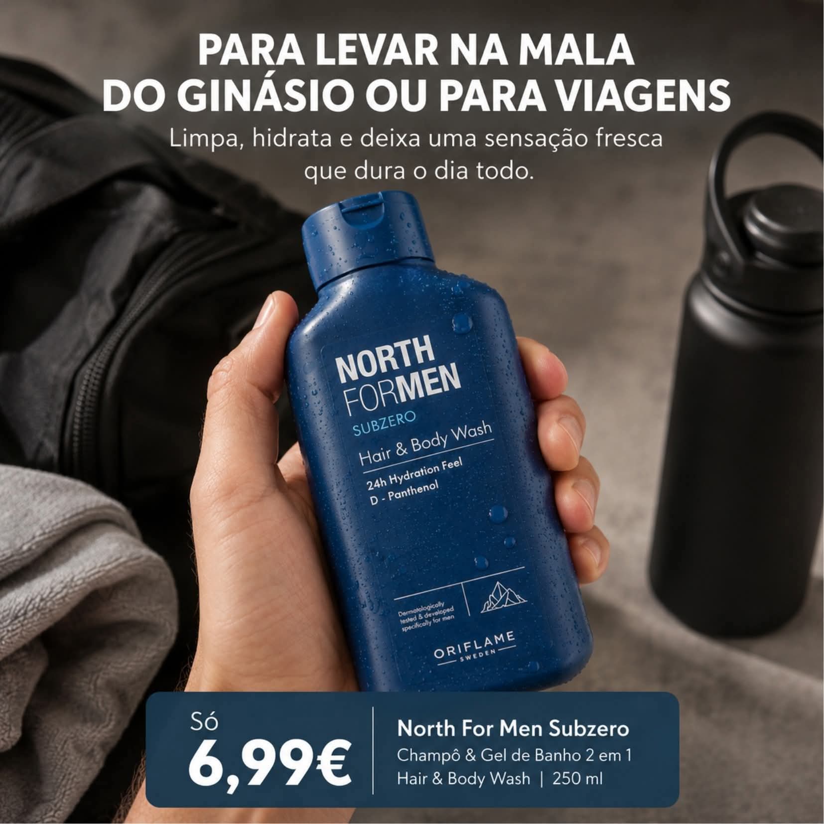North For Men Subzero Hair & Body Wash | Health | Ana Lúcia | YESODI