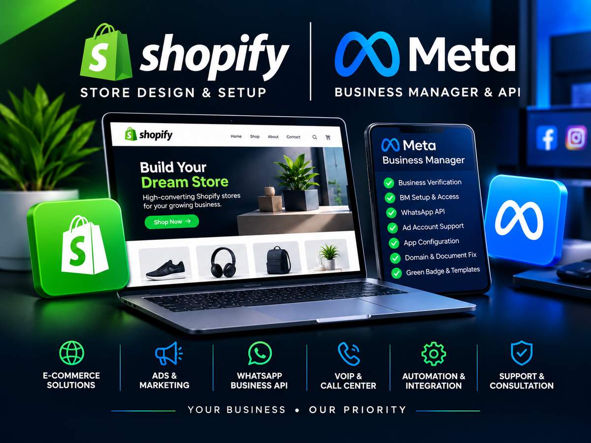 Micheal | Shopify Design & Digital Business Solutions | Abeokuta