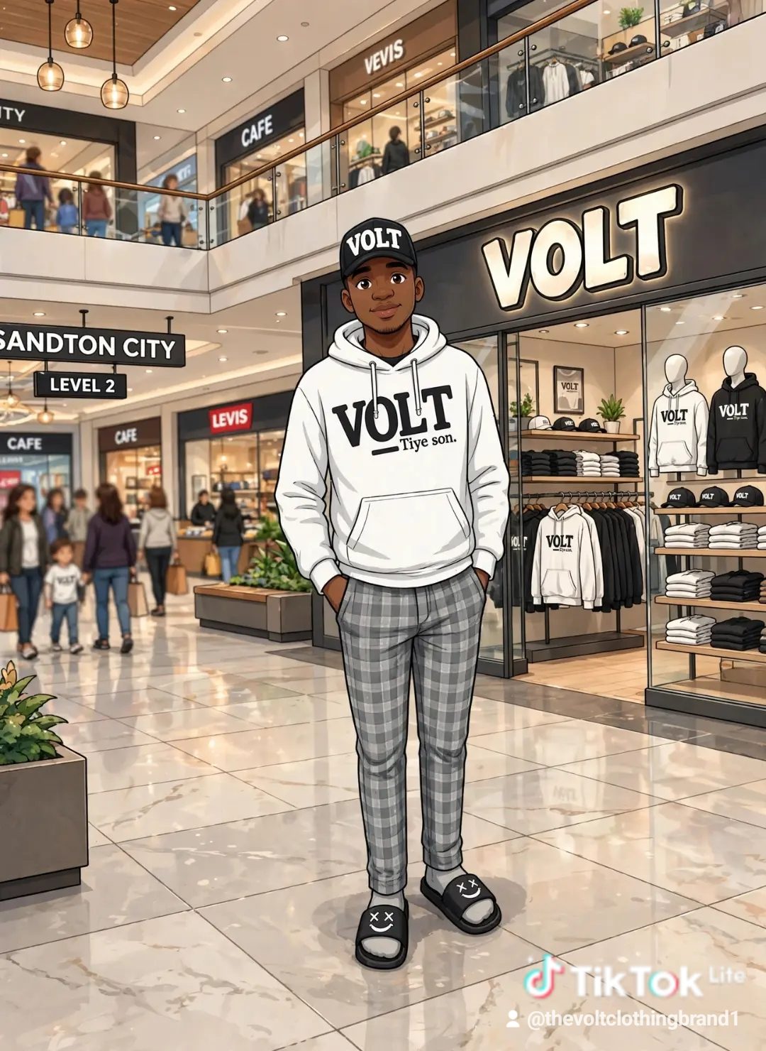 VOLT Brand Streetwear Mall Styling | Fashion | Thevoltclothing Brand | YESODI