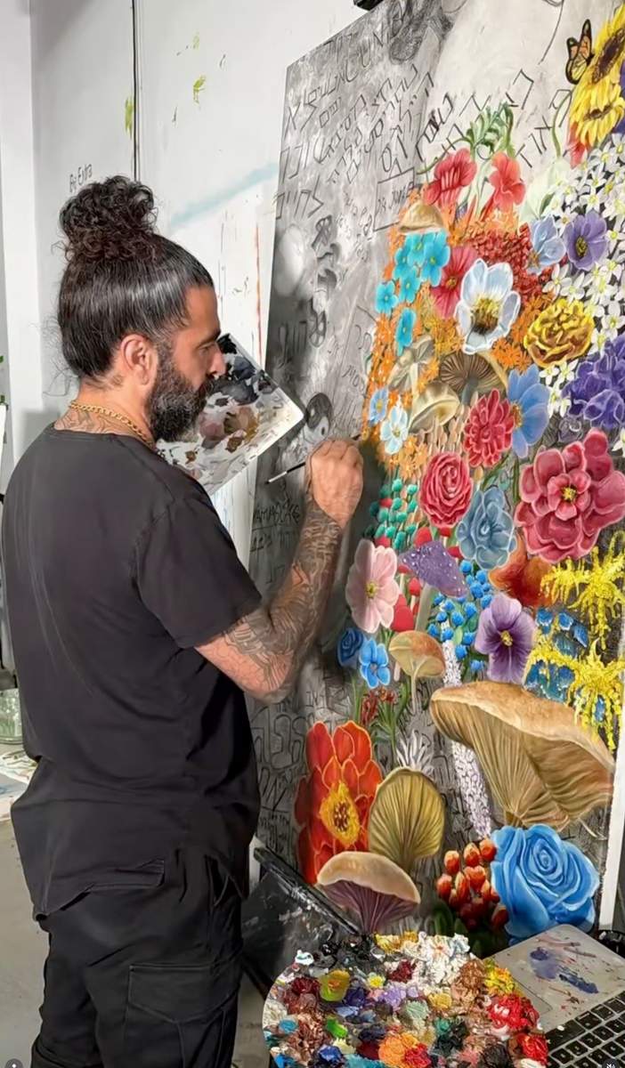 THE ARTIST WHO CAME BACK FROM BE'ERI