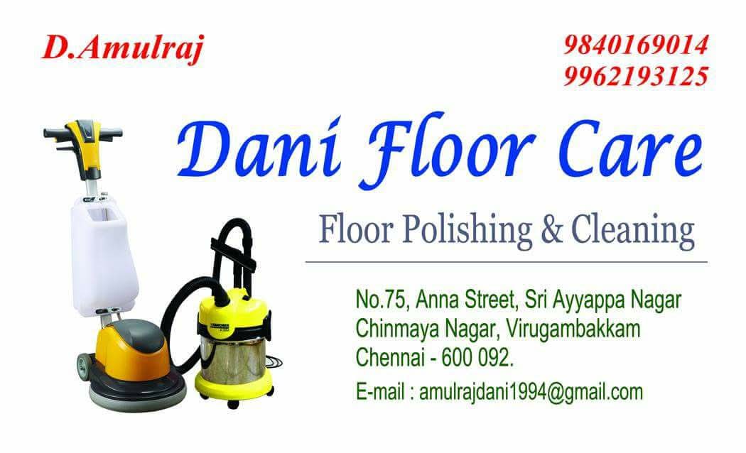 Dani Floor Care | Floor Polishing Service | Chennai and Salem