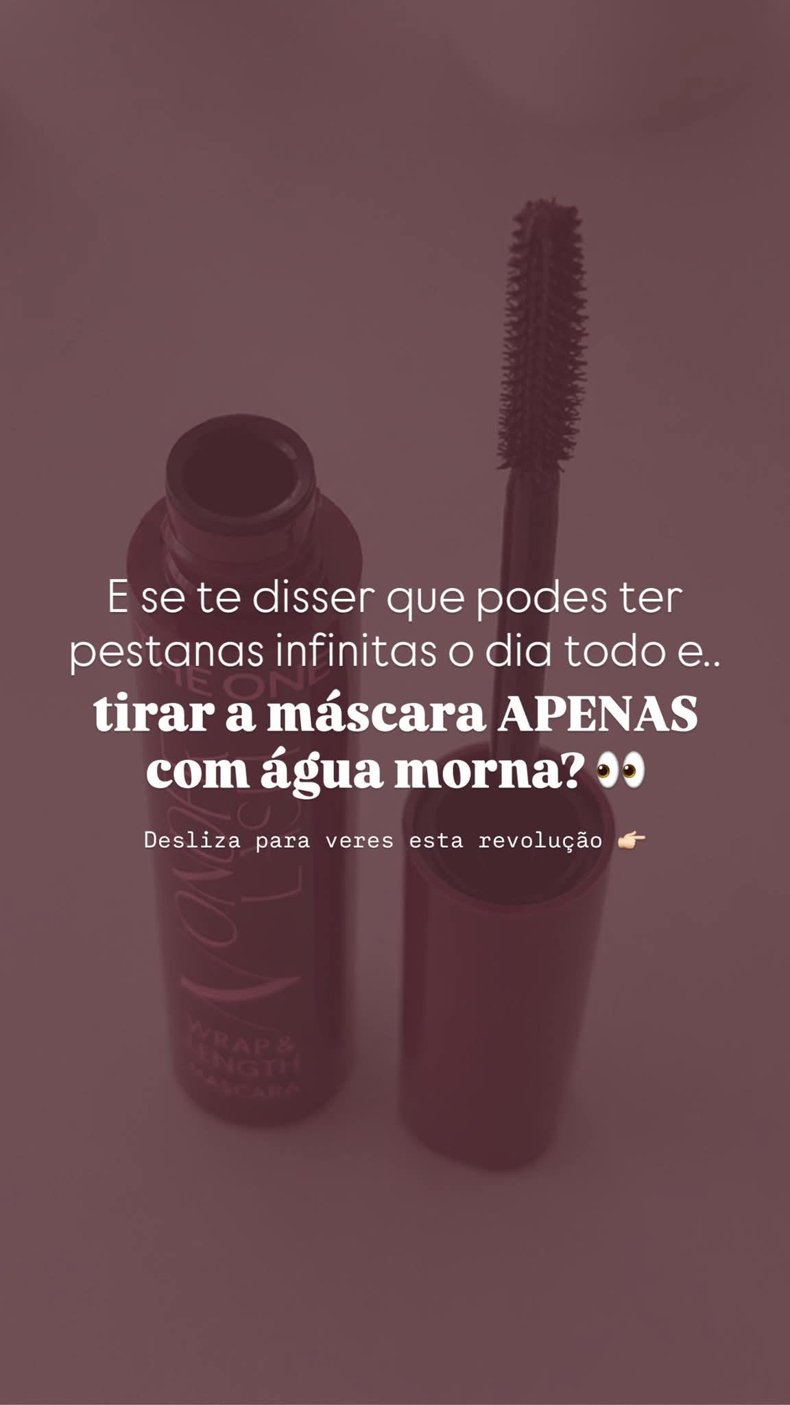 Apply mascara with water only in the morning | Fashion | Ana Lúcia | YESODI
