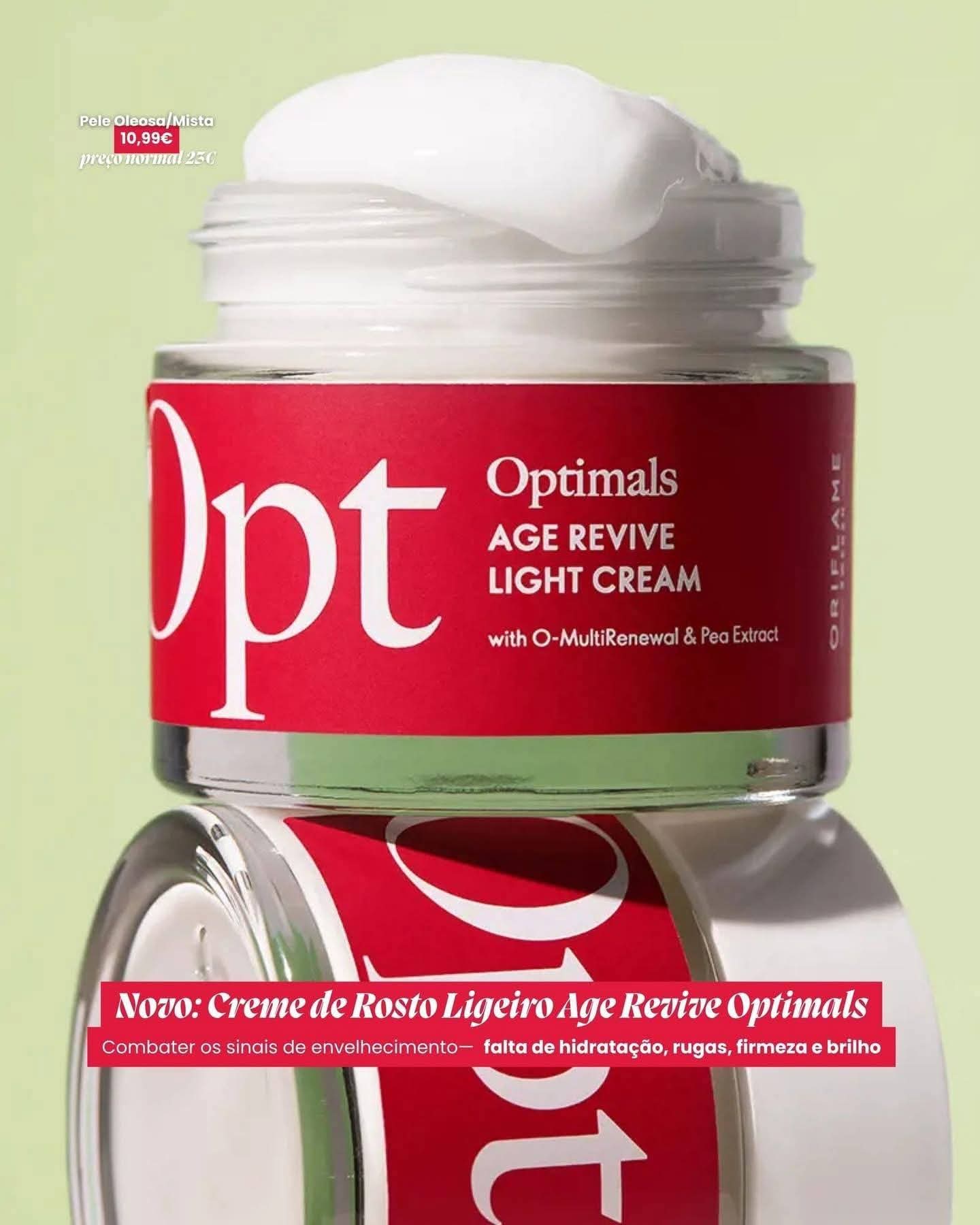 Optimals Age Revive Light Cream with D-Multirenovel | Health | Ana Lúcia | YESODI
