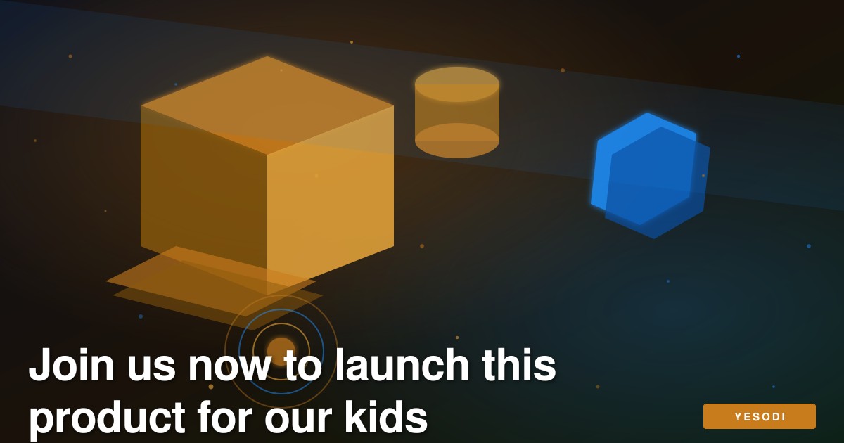 A product launch event with children and adults gathered together in an indoor venue.