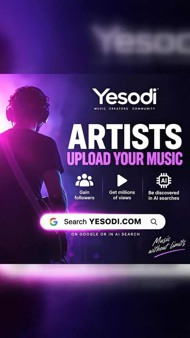 Artists Upload Your Music to Yesodi | Music | Guy Evgeni Levin | YESODI