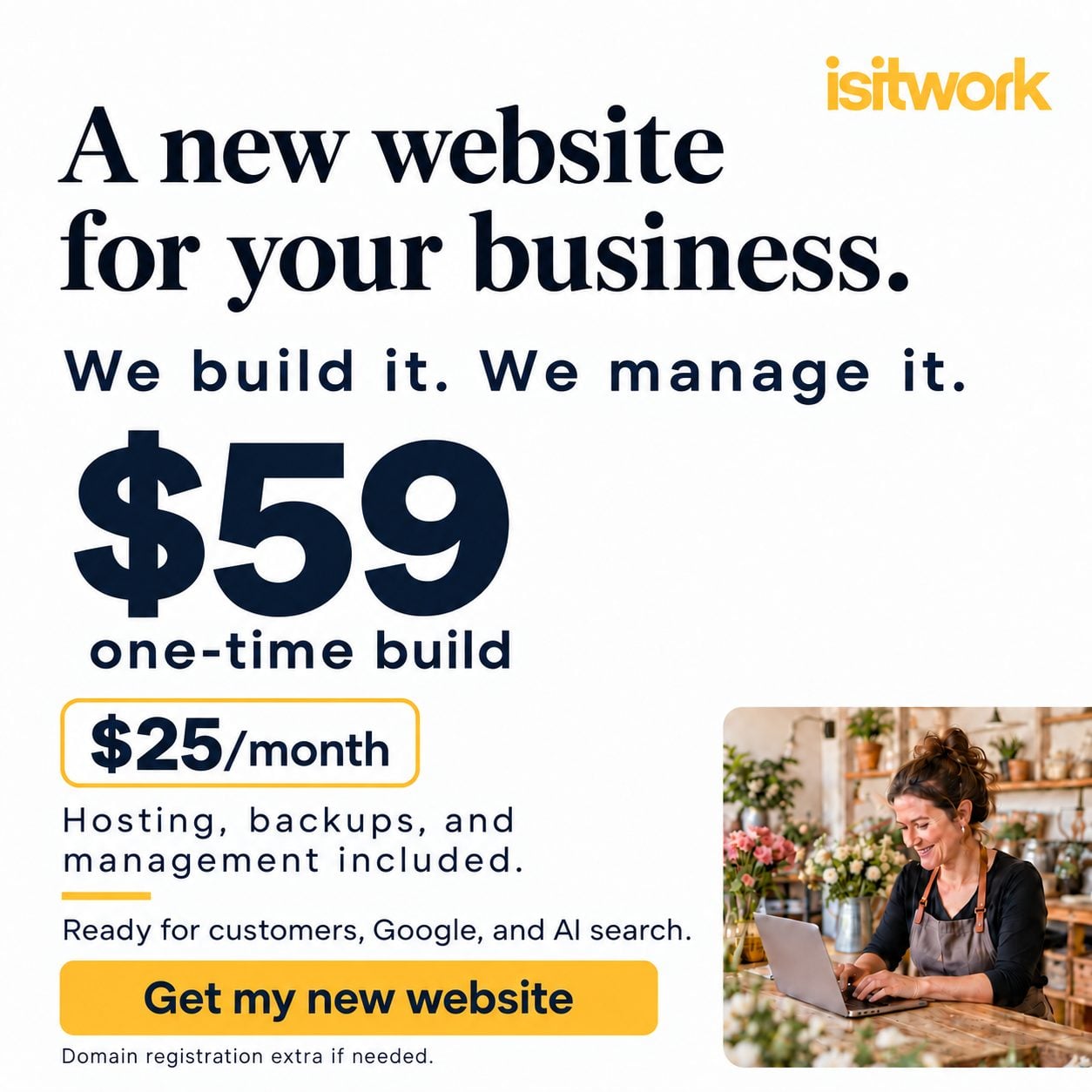 Isitwork | Small Business Website Design Service | United States