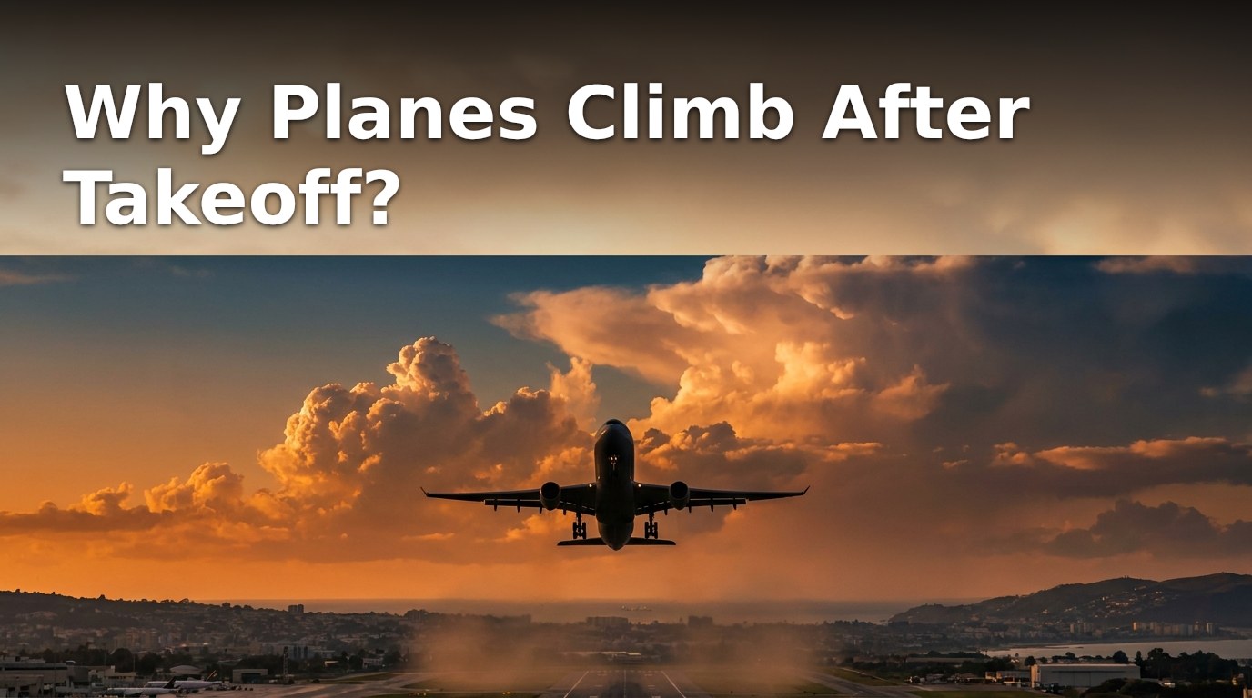 Why Planes Climb After Takeoff? | YESODI