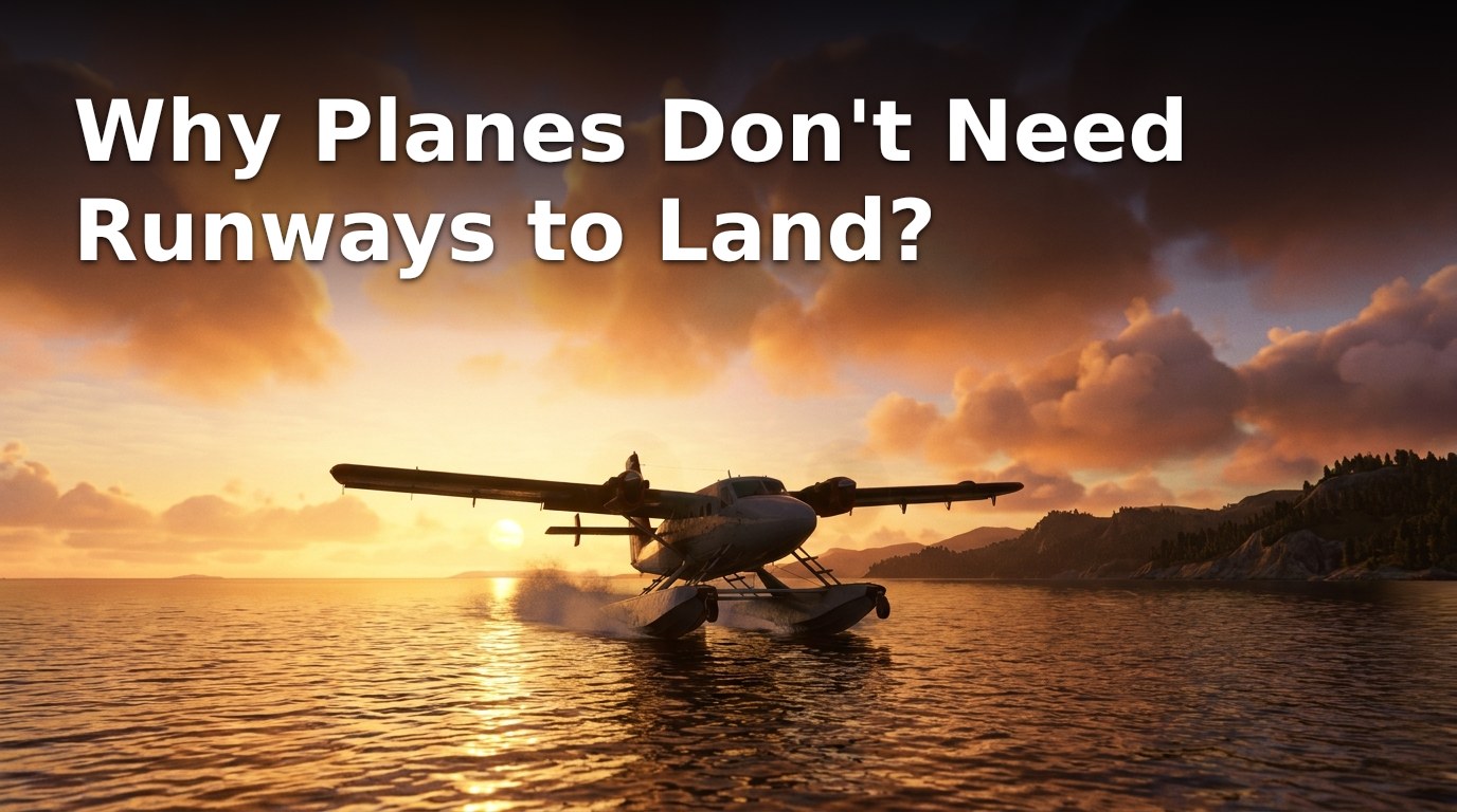 Why Planes Don't Need Runways to Land? | YESODI