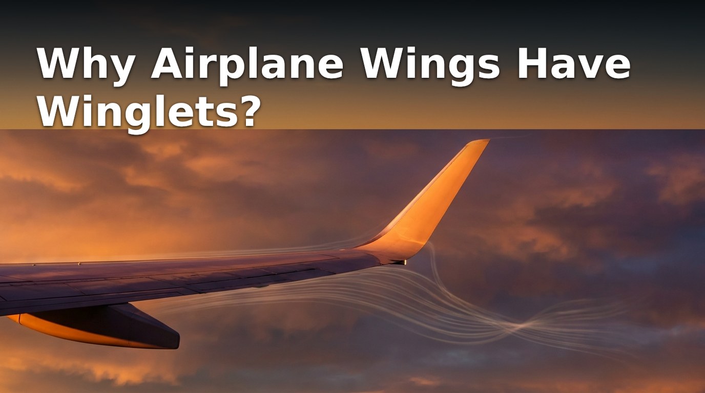 Why Airplane Wings Have Winglets? | YESODI