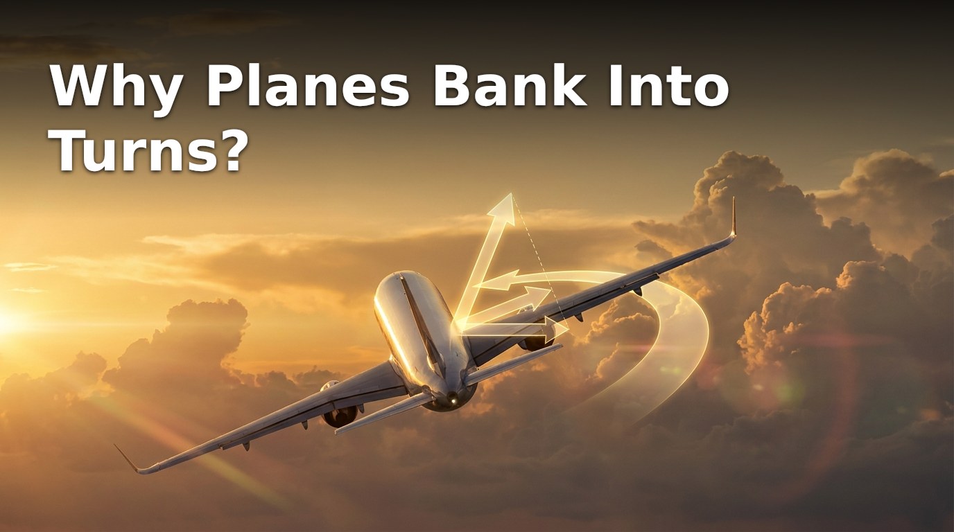 Why Planes Bank Into Turns? | YESODI