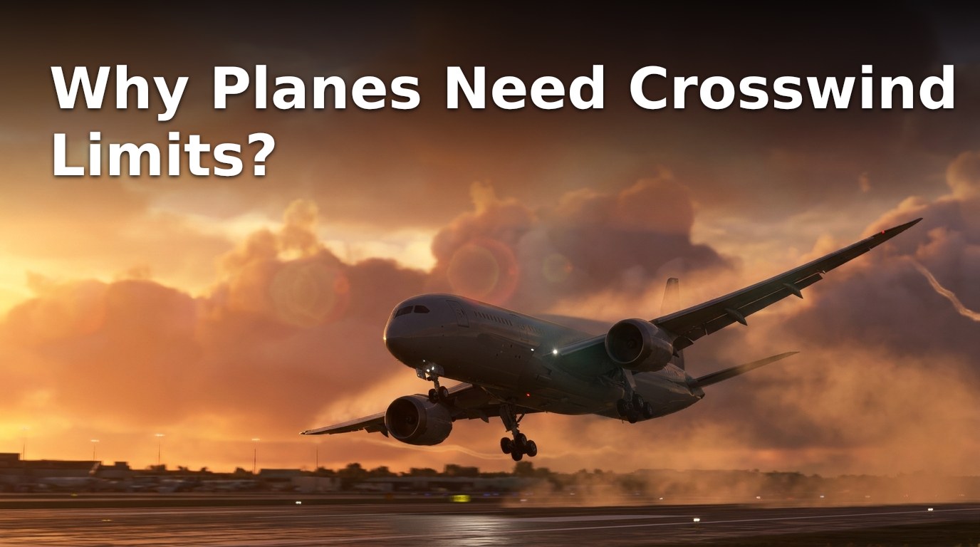 Why Planes Need Crosswind Limits? | YESODI