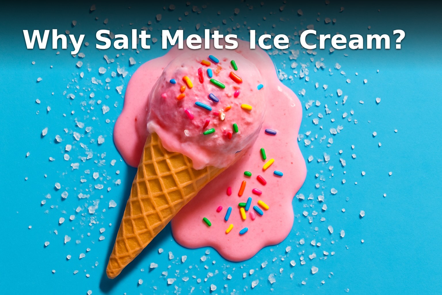 Why Salt Melts Ice Cream? | YESODI