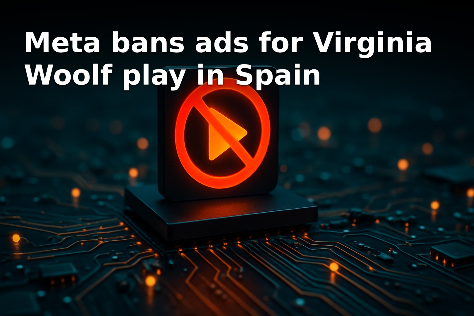 Meta's ad system blocked promotion for a Virginia Woolf play in Spain | YESODI