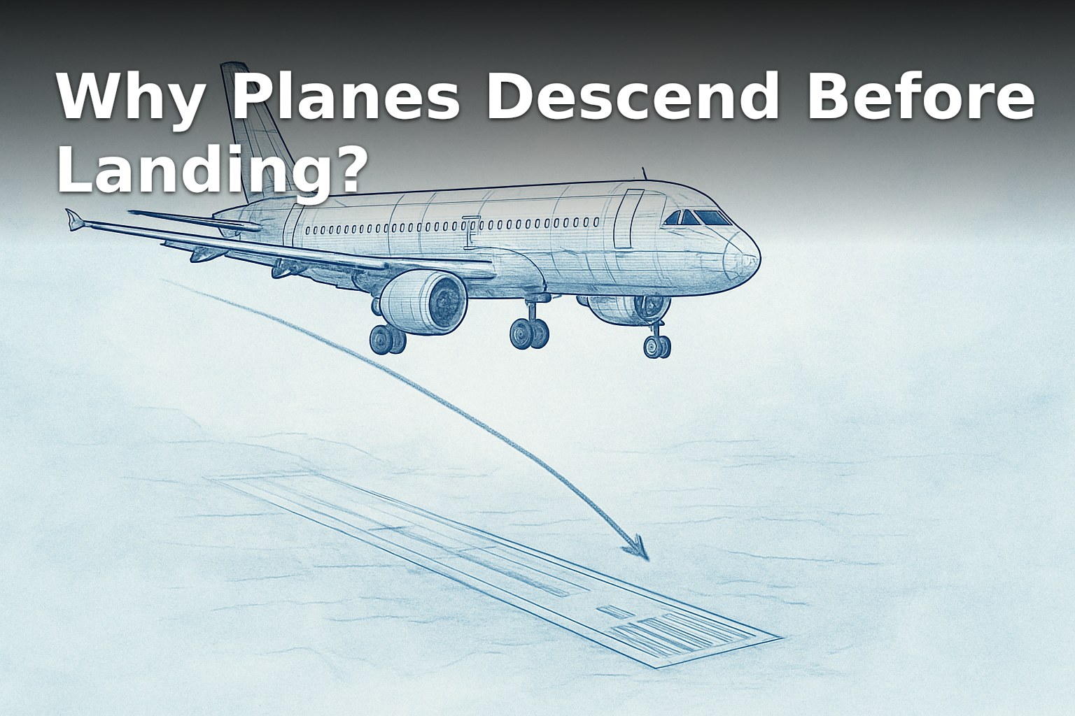 Why Planes Descend Before Landing? | YESODI