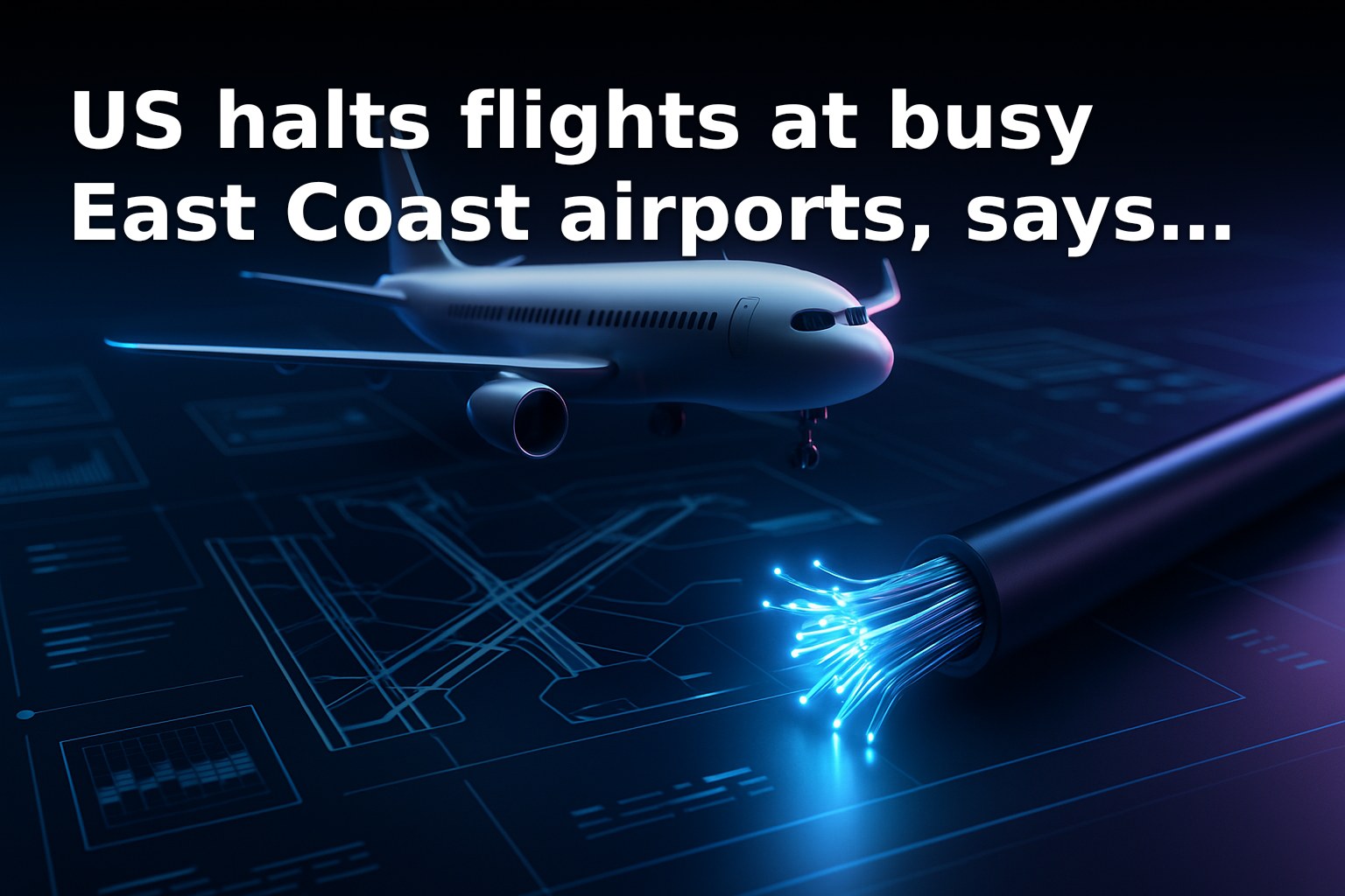 A fiber line cut knocked out air traffic control systems at major East | YESODI