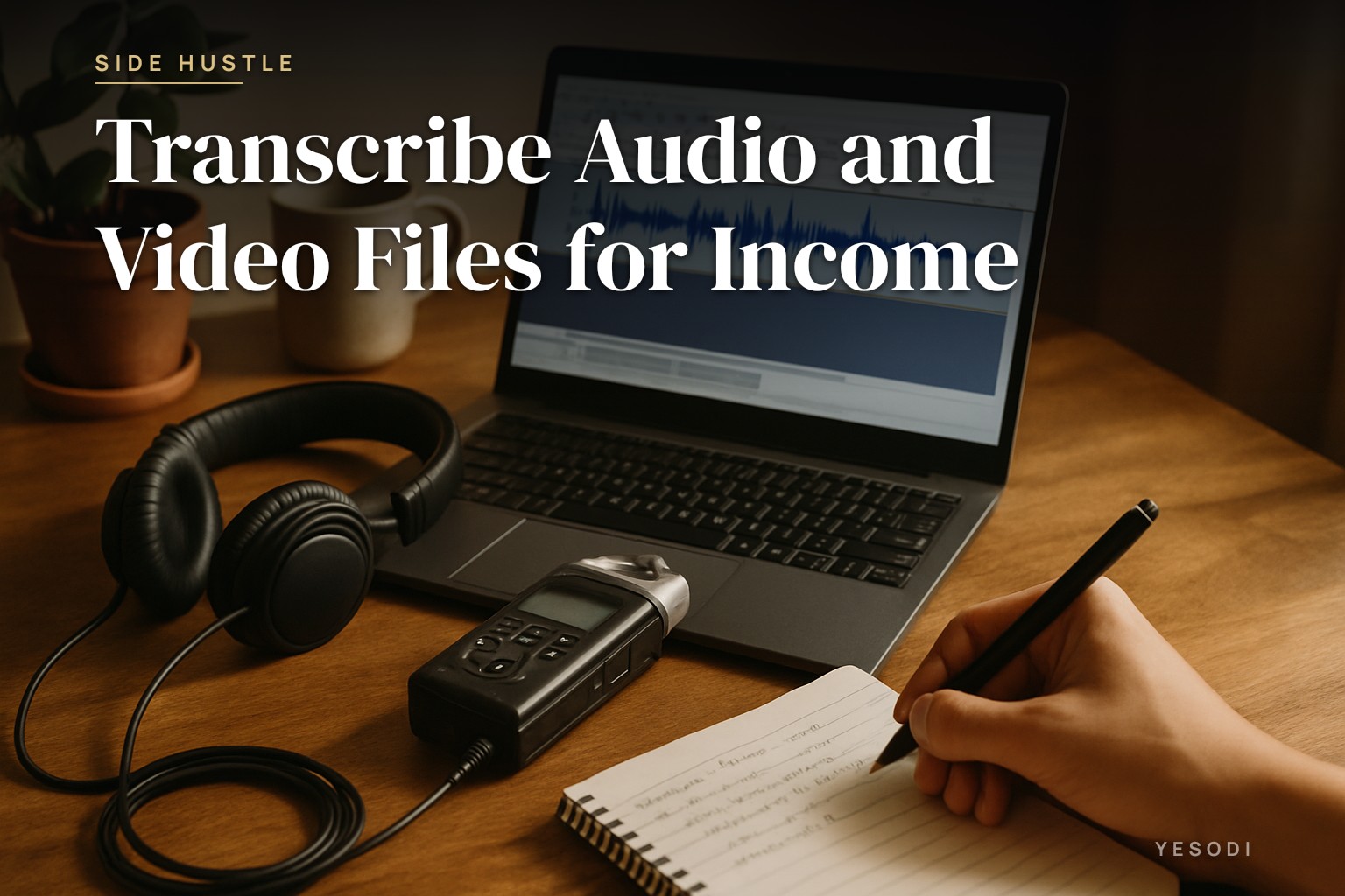 Transcribe Audio and Video Files for Income