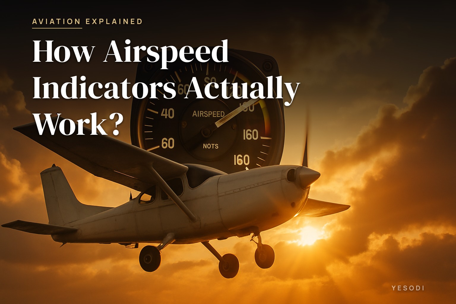 How Airspeed Indicators Actually Work?