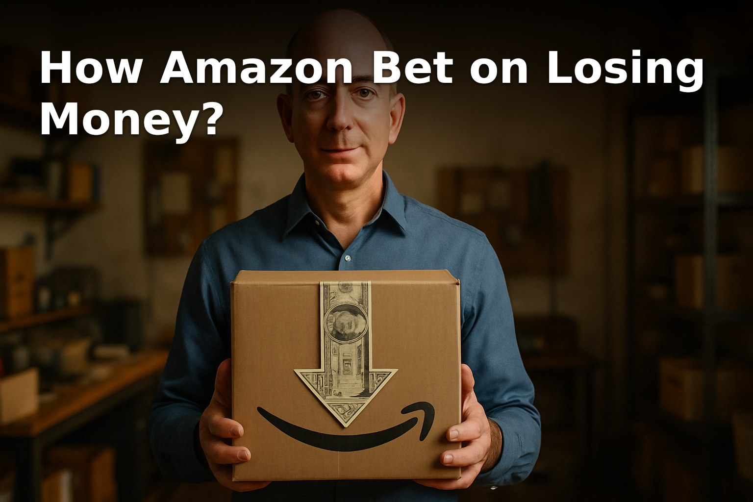 How Amazon Bet on Losing Money?