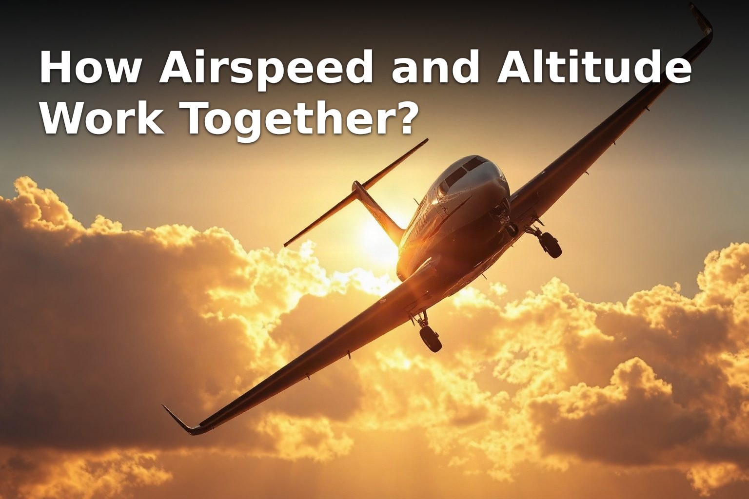 How Airspeed and Altitude Work Together?