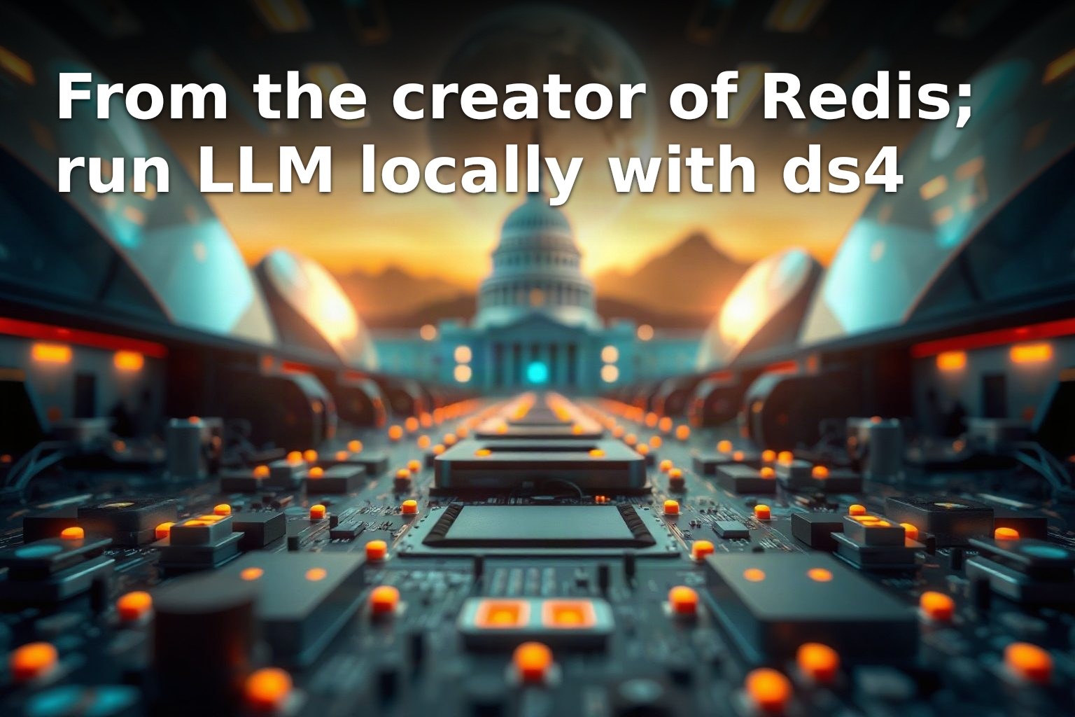 Redis creator is surfacing ds4, a tool for running LLMs locally