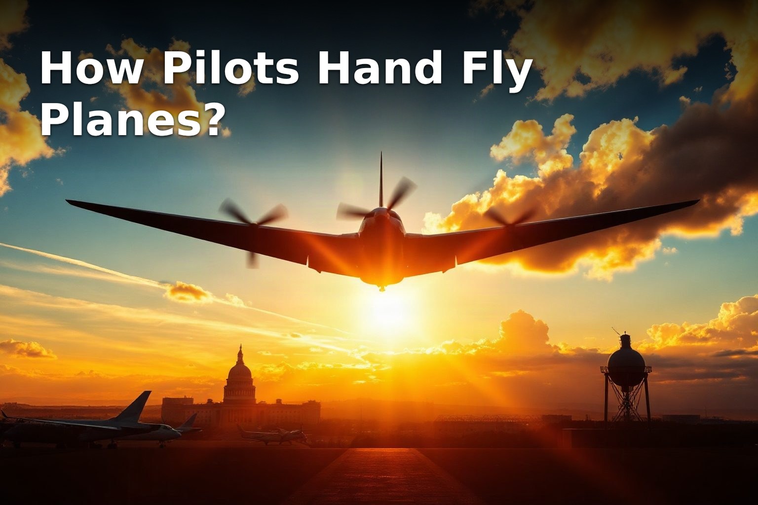 How Pilots Hand Fly Planes?