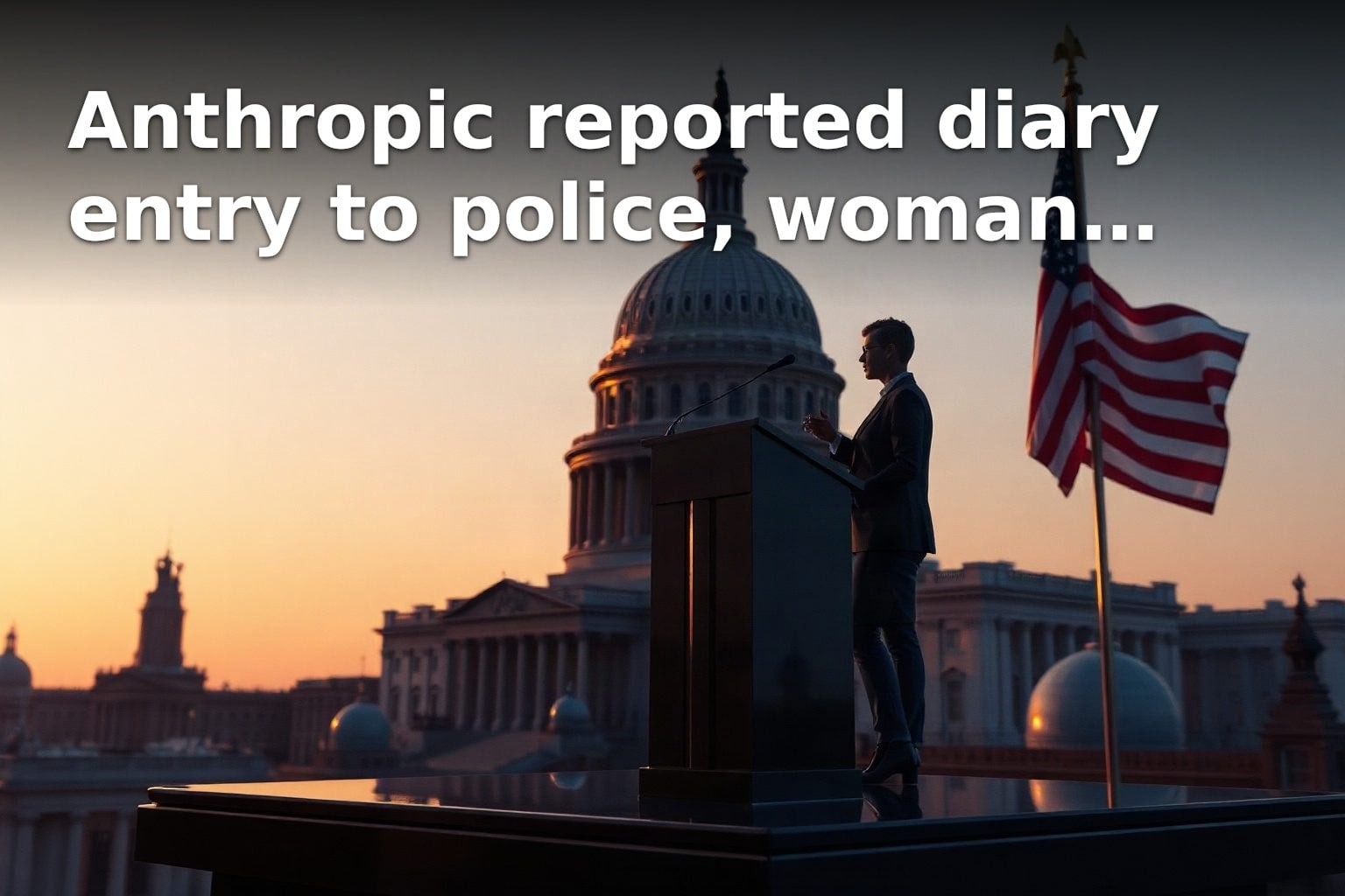 Anthropic reported a diary entry to police, leading to a felony charge against a woman