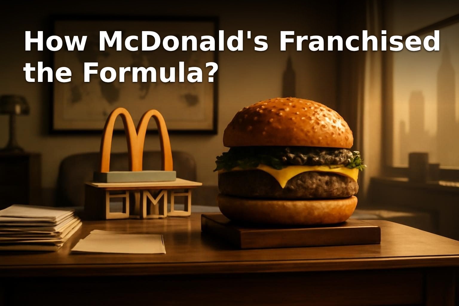 How McDonald's Franchised the Formula?