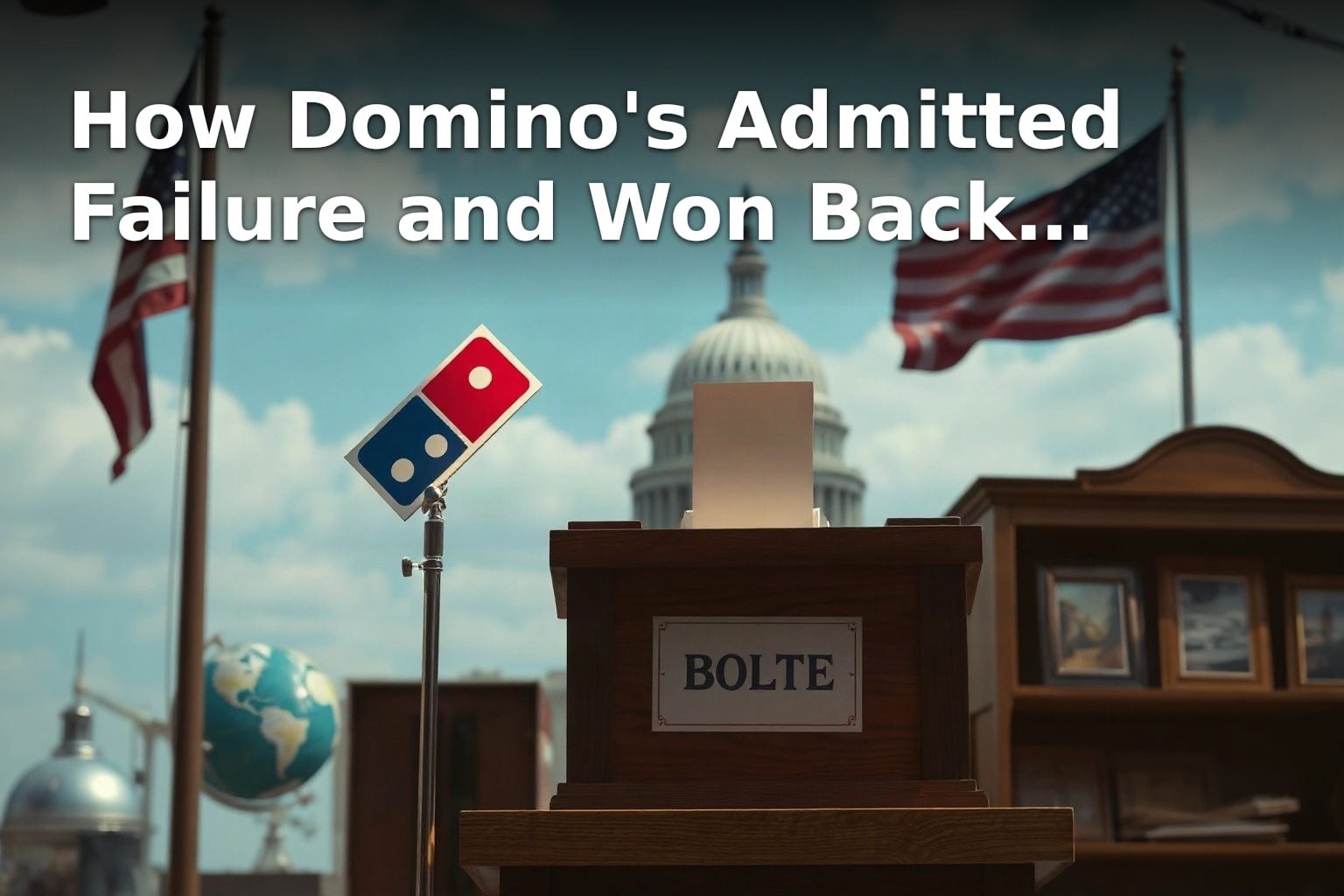 How Domino's Admitted Failure and Won Back America?