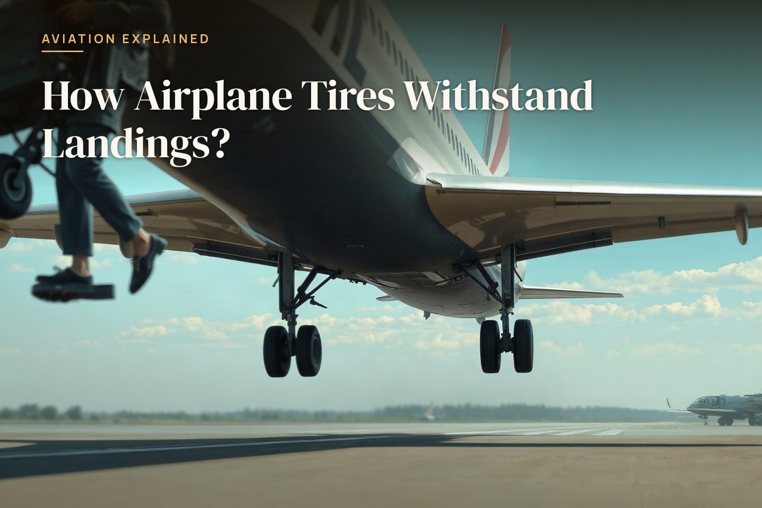 How Airplane Tires Withstand Landings?