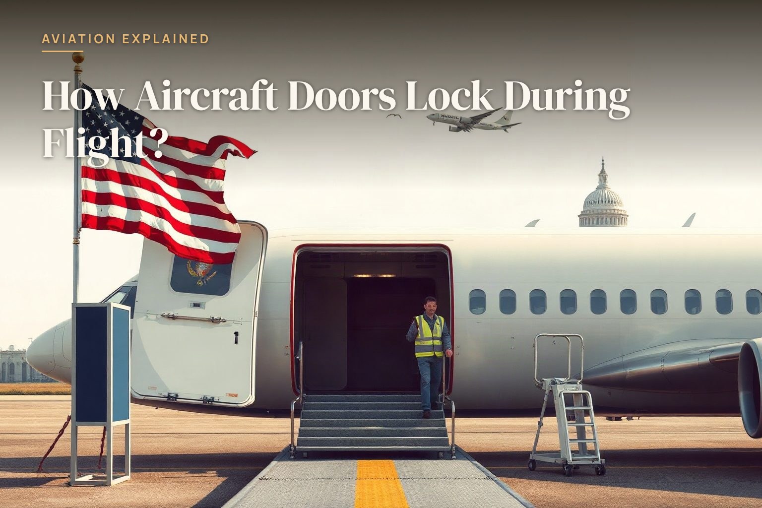 How Aircraft Doors Lock During Flight?