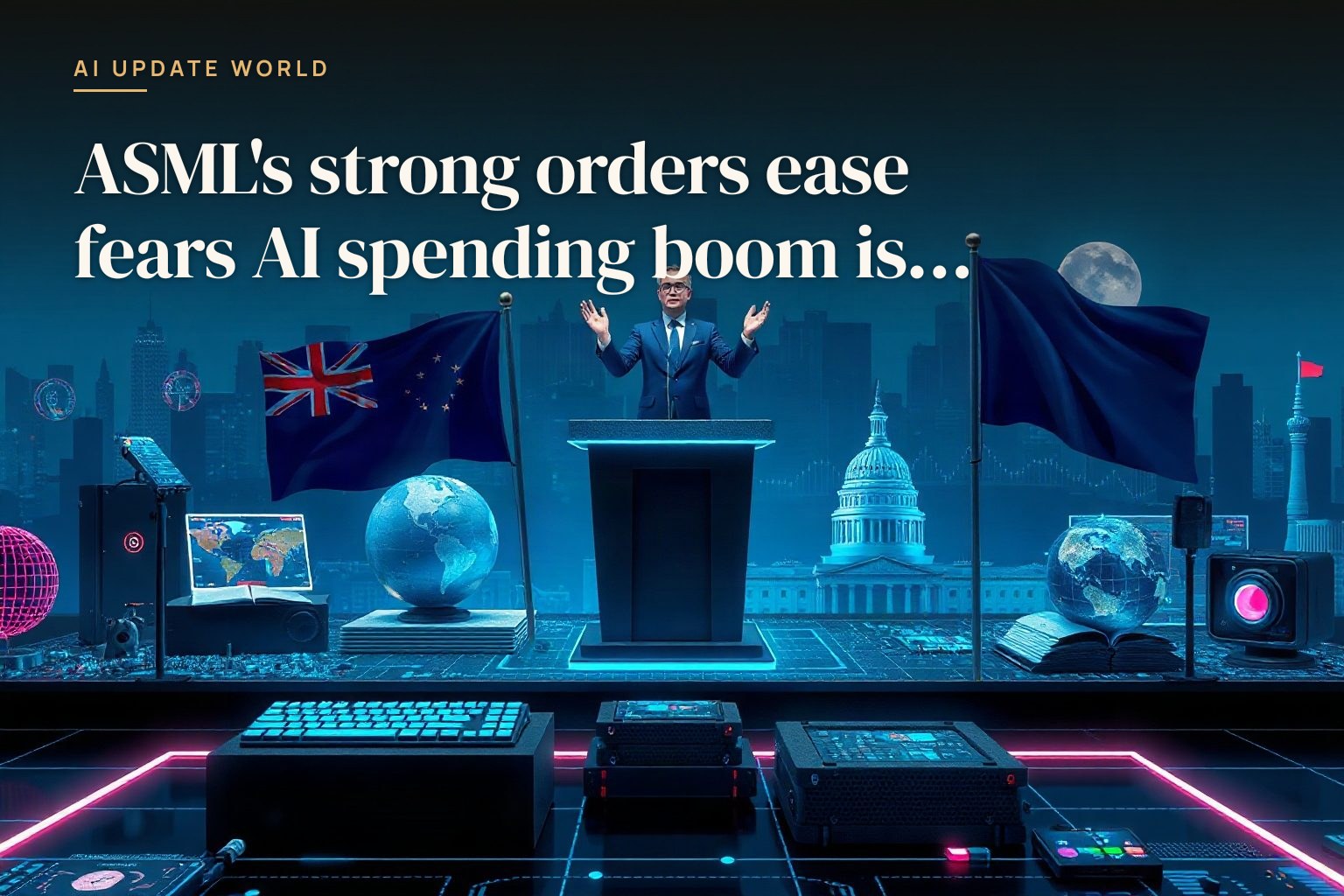 ASML, the chip equipment maker, is seeing strong orders