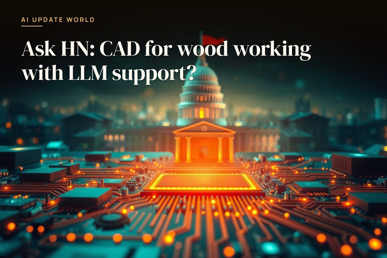 Woodworkers are asking whether LLMs can help design CAD files