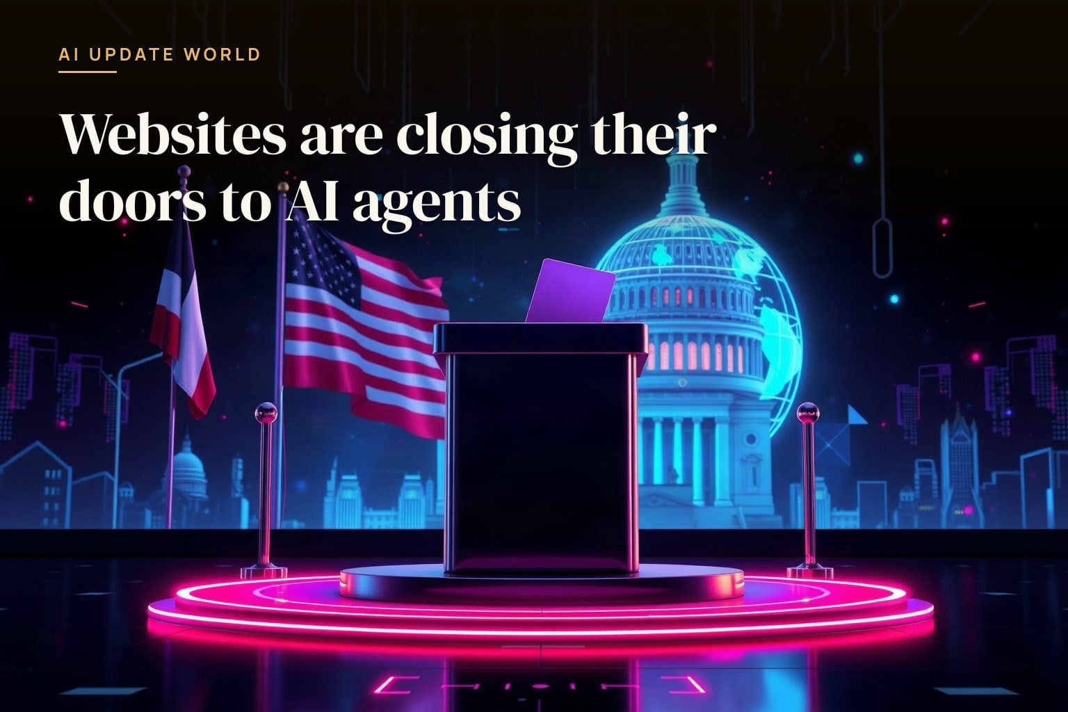Some websites are now blocking AI agents from crawling their sites