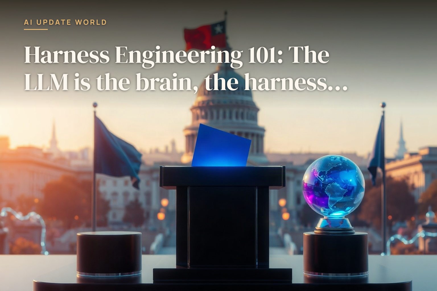 Someone's framing how to actually build with LLMs: the model is thinking, the harness…