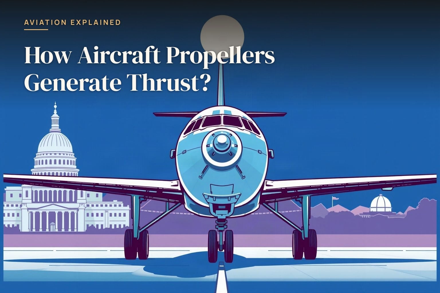 How Aircraft Propellers Generate Thrust?