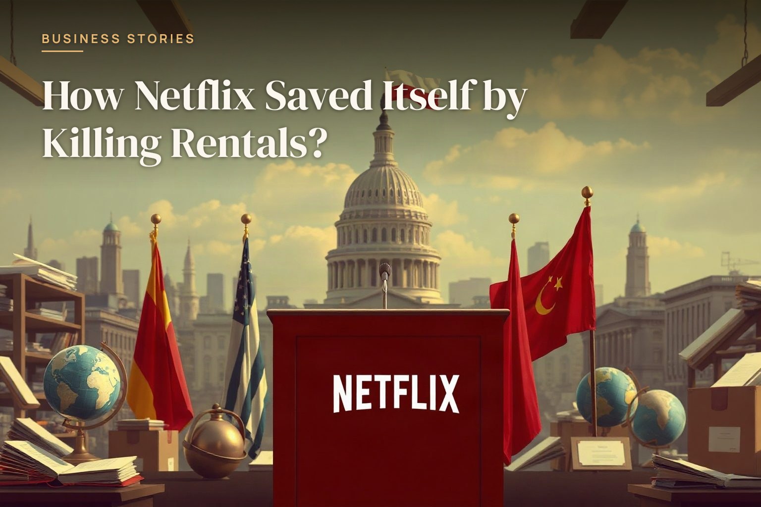 How Netflix Saved Itself by Killing Rentals?
