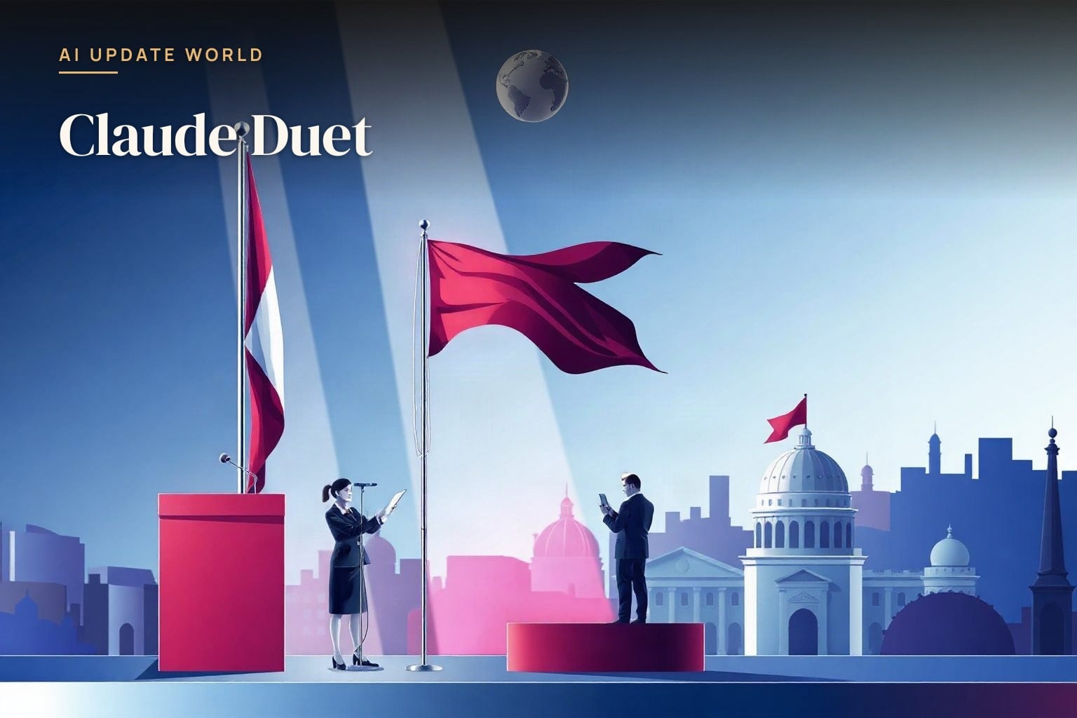 Anthropic is surfacing Claude Duet, pairing Claude with a second AI model for real-time…