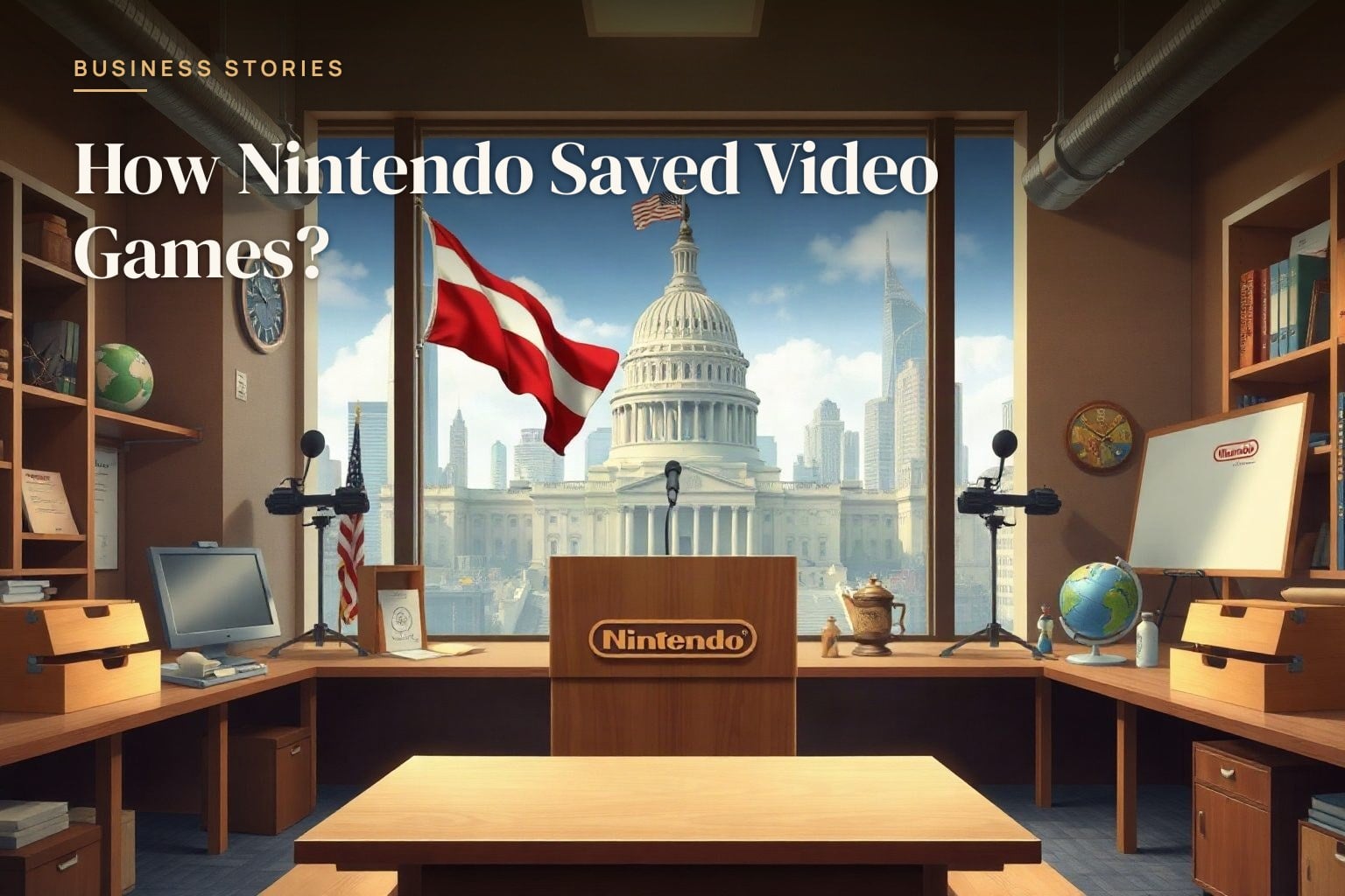How Nintendo Saved Video Games?