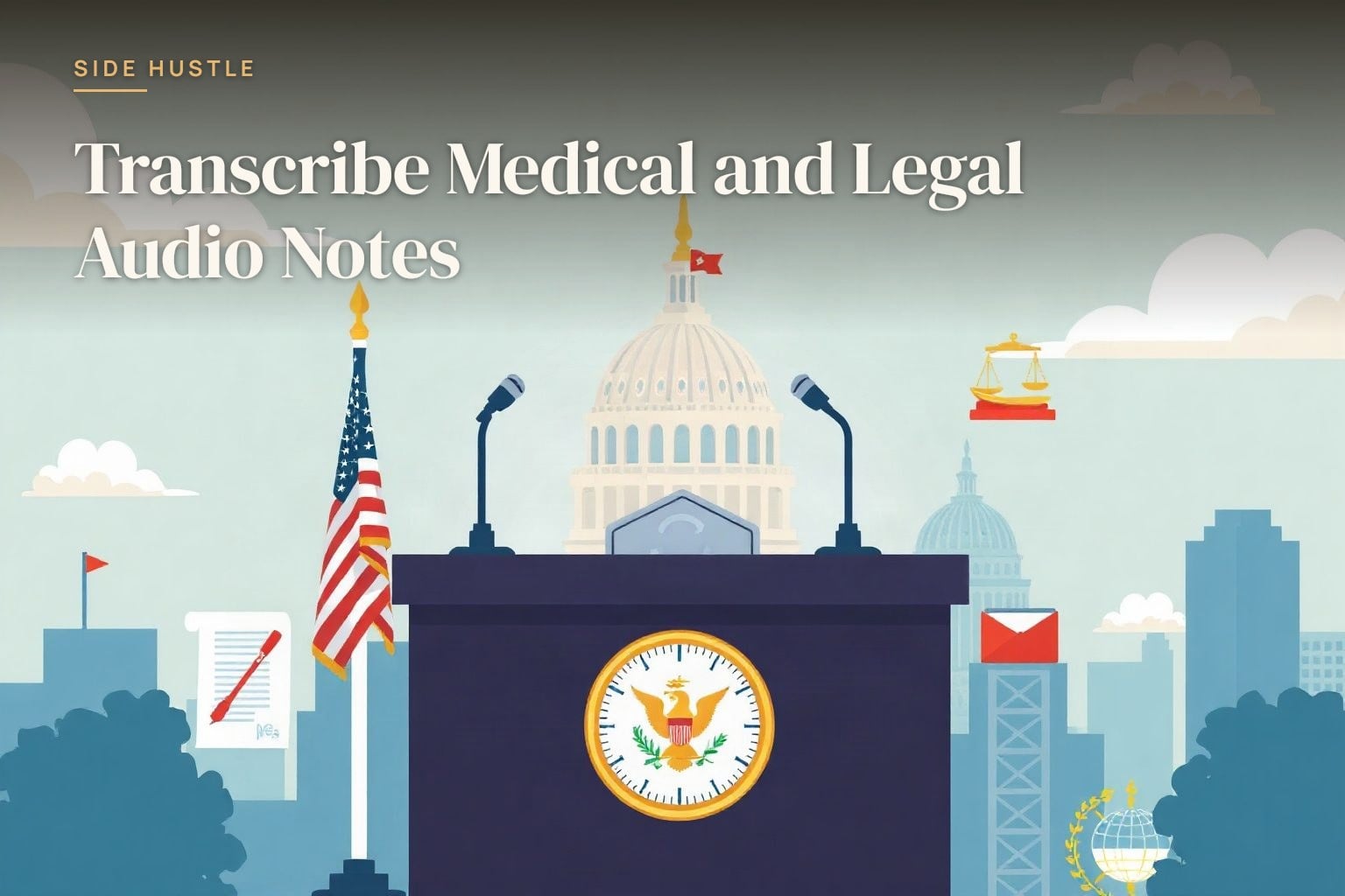 Transcribe Medical and Legal Audio Notes
