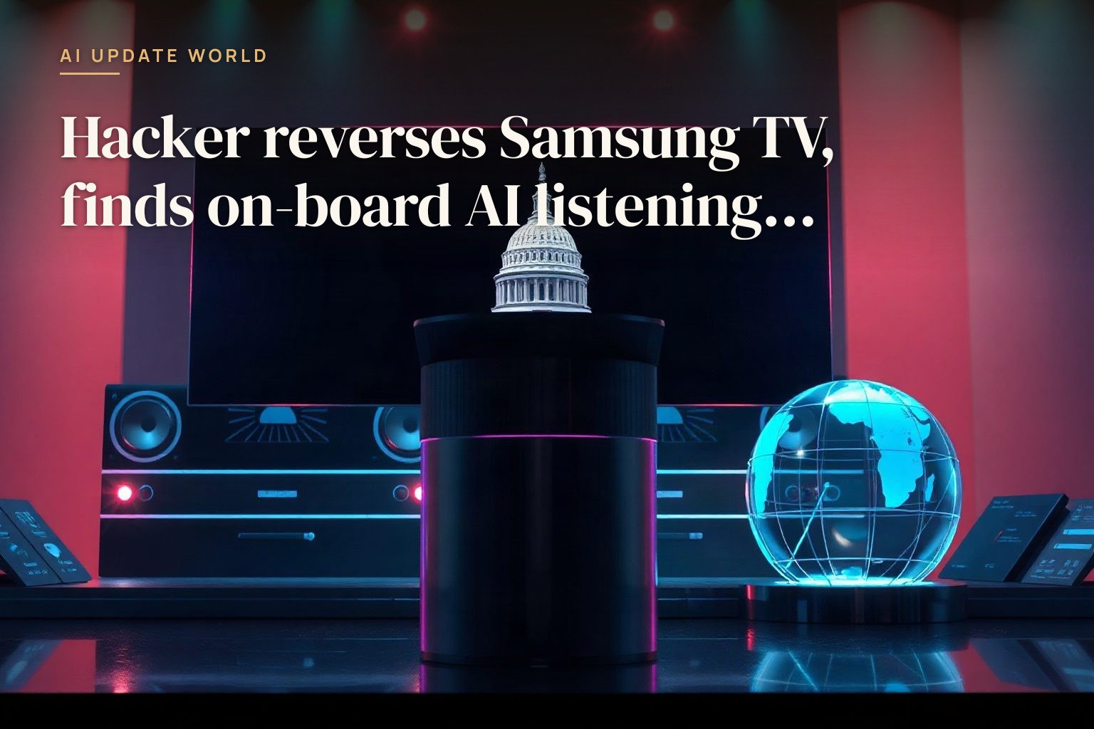 Samsung TV reverse engineering uncovered on-device AI tied to an OpenAI account