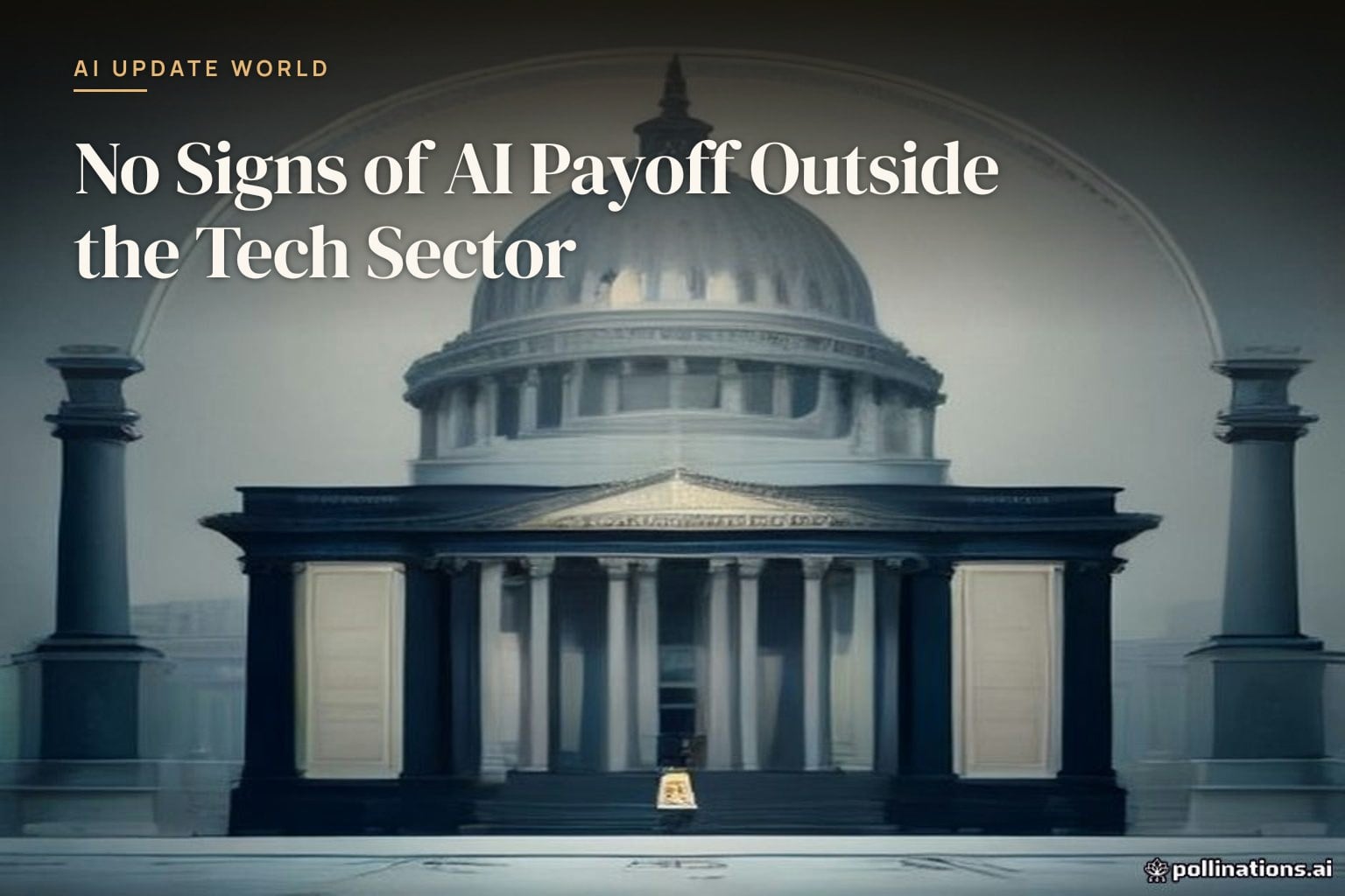 AI spending is climbing everywhere, but productivity gains remain stubbornly stuck in tech
