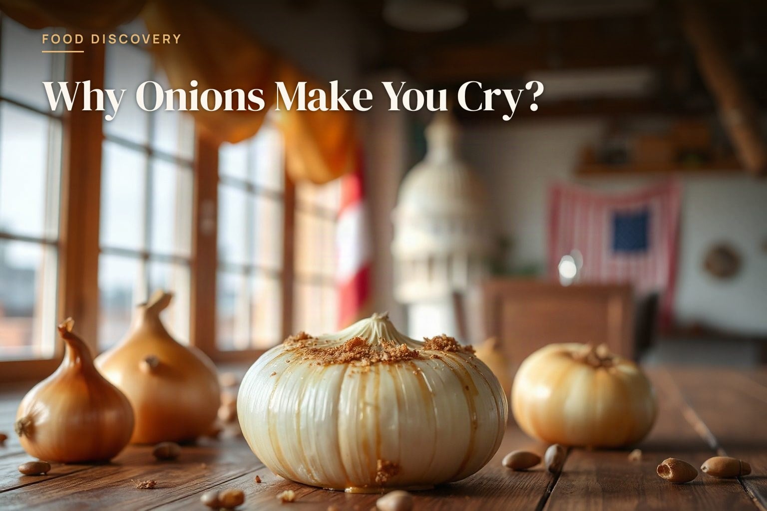 Why Onions Make You Cry?