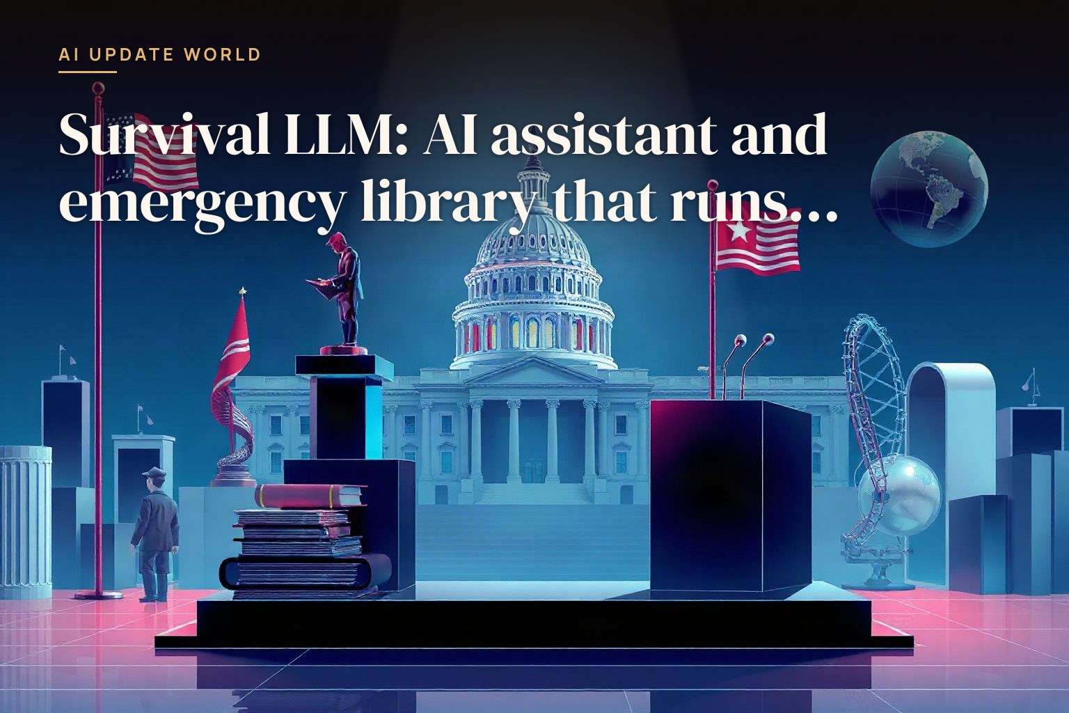 An AI assistant that lives on your computer instead of the cloud